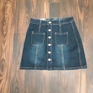 Jean skirt